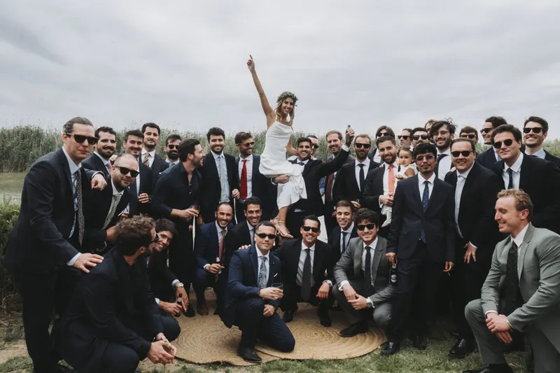 Film vs digital wedding photography — celebration captured documentary style